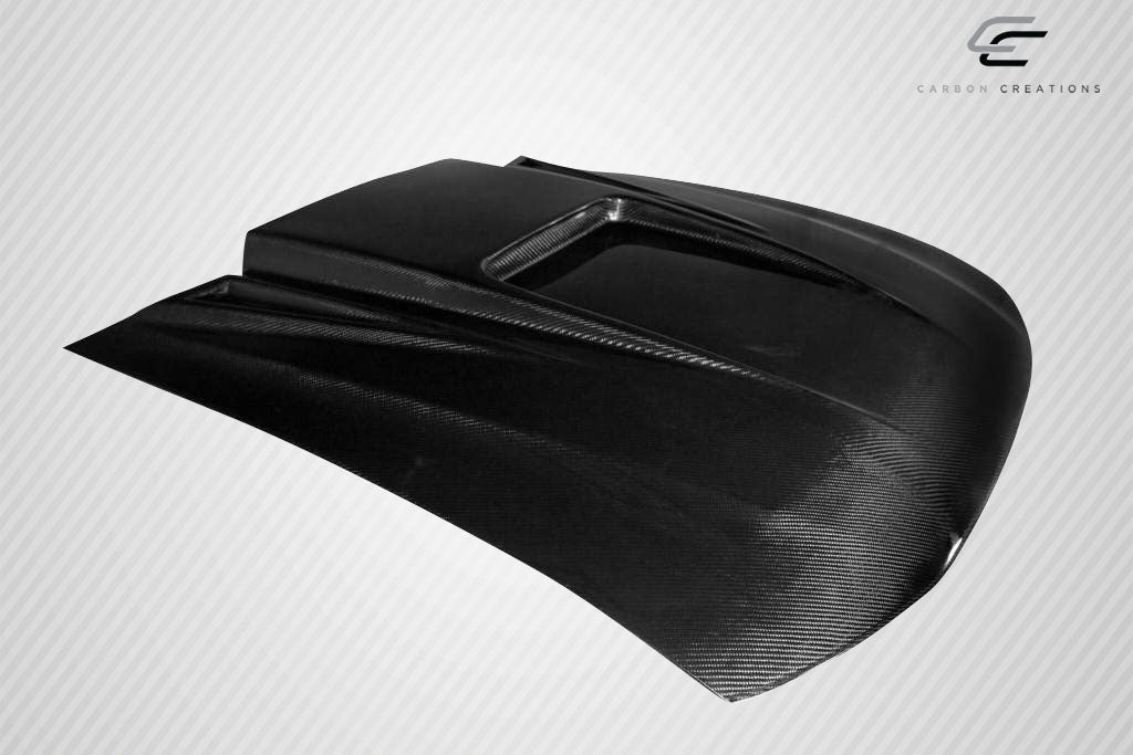 1999-2004 Ford Mustang Spyder 3 Style Hood - Carbon Fiber