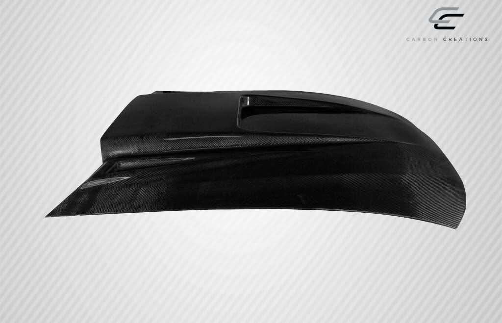 1999-2004 Ford Mustang Spyder 3 Style Hood - Carbon Fiber
