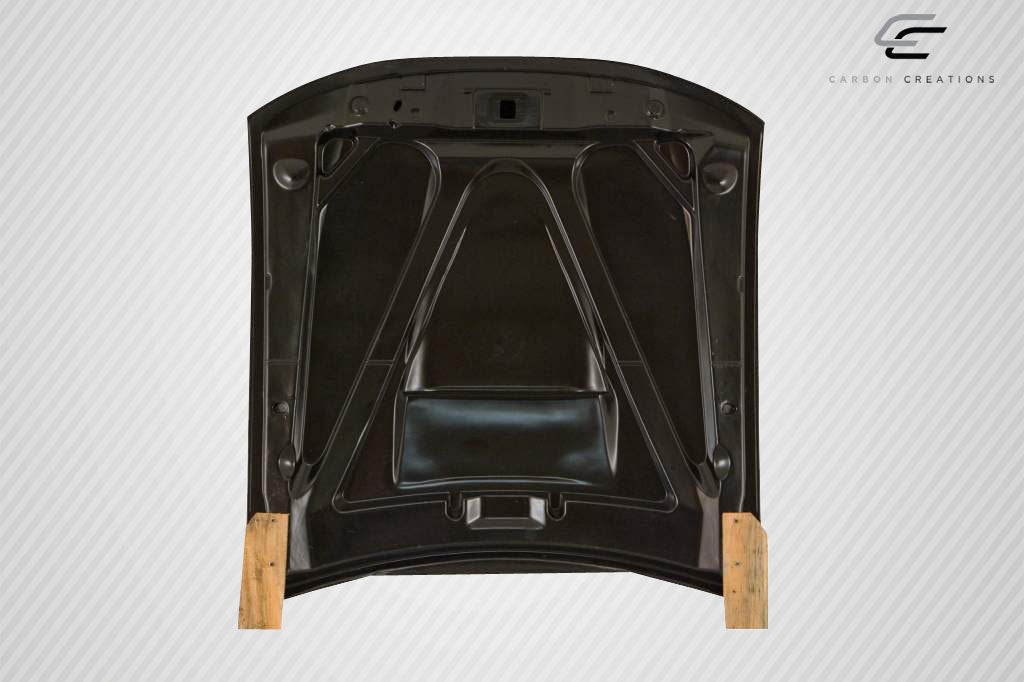1999-2004 Ford Mustang Carbon Creations Spyder 3 Hood - 1 Piece