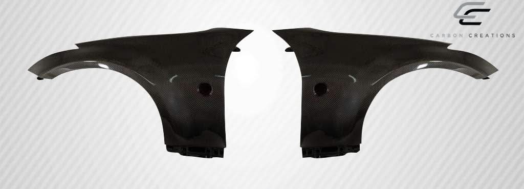 2003-2008 Nissan 350Z Z33 OEM Look Fenders - 2 Piece - Carbon Fiber