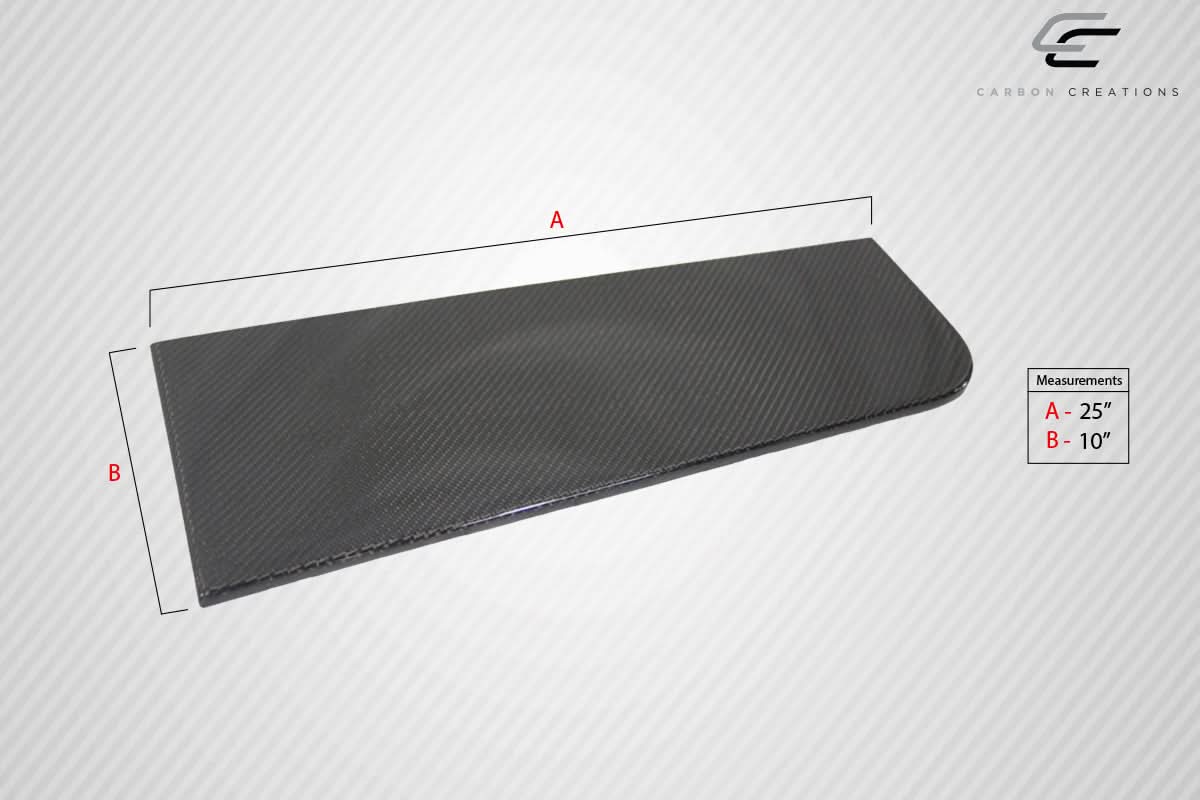 Universal 2 Piece Carbon Fiber Rear Splitters