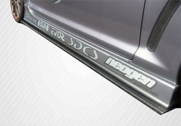 Universal Side Skirt Splitters - 2 Piece - Carbon Fiber