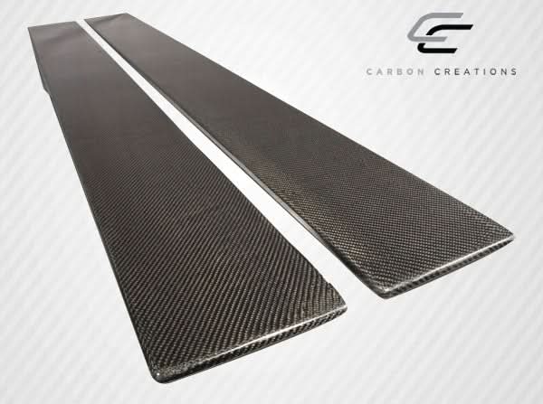 Universal Side Skirt Splitters - 2 Piece - Carbon Fiber