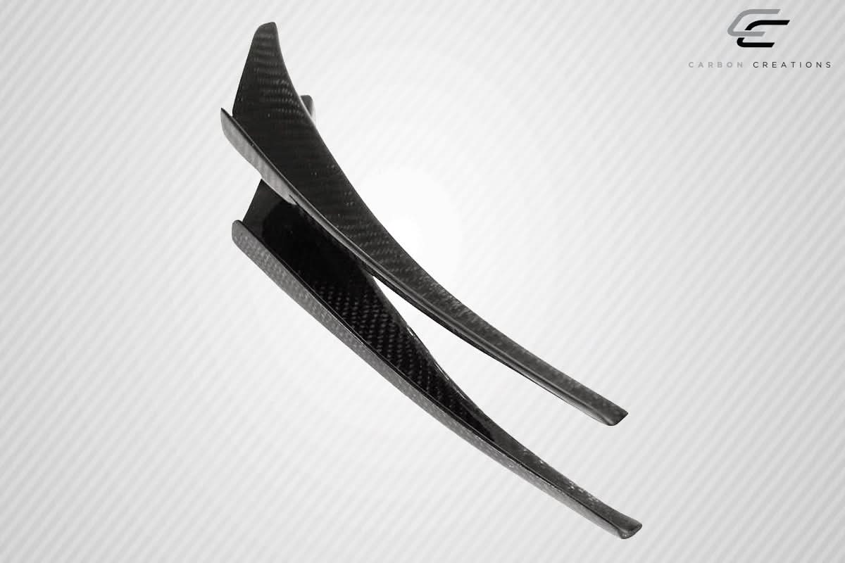Universal Type 1 Style Fuel Canards - 4 Piece - Carbon Fiber