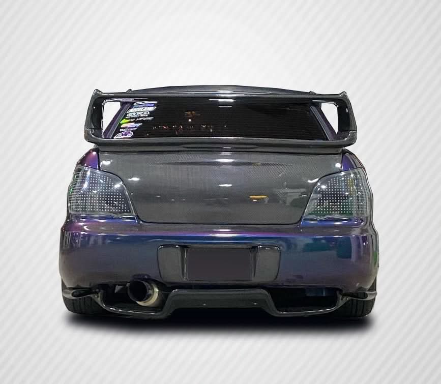 2002-2007 Subaru Impreza WRX STI Look Wing Trunk Spoiler - Carbon