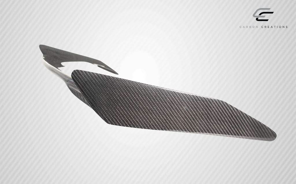 Universal Sniper Style Wing Trunk Lid Spoiler - Carbon Fiber