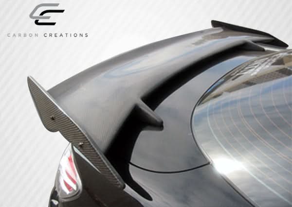 Universal Sniper Style Wing Trunk Lid Spoiler - Carbon Fiber