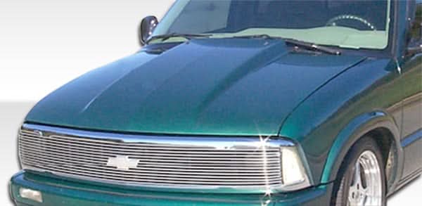 1994-2004 Chevrolet S-10/Blazer GMC Sonoma/Jimmy Cowl Style Hood - FRP