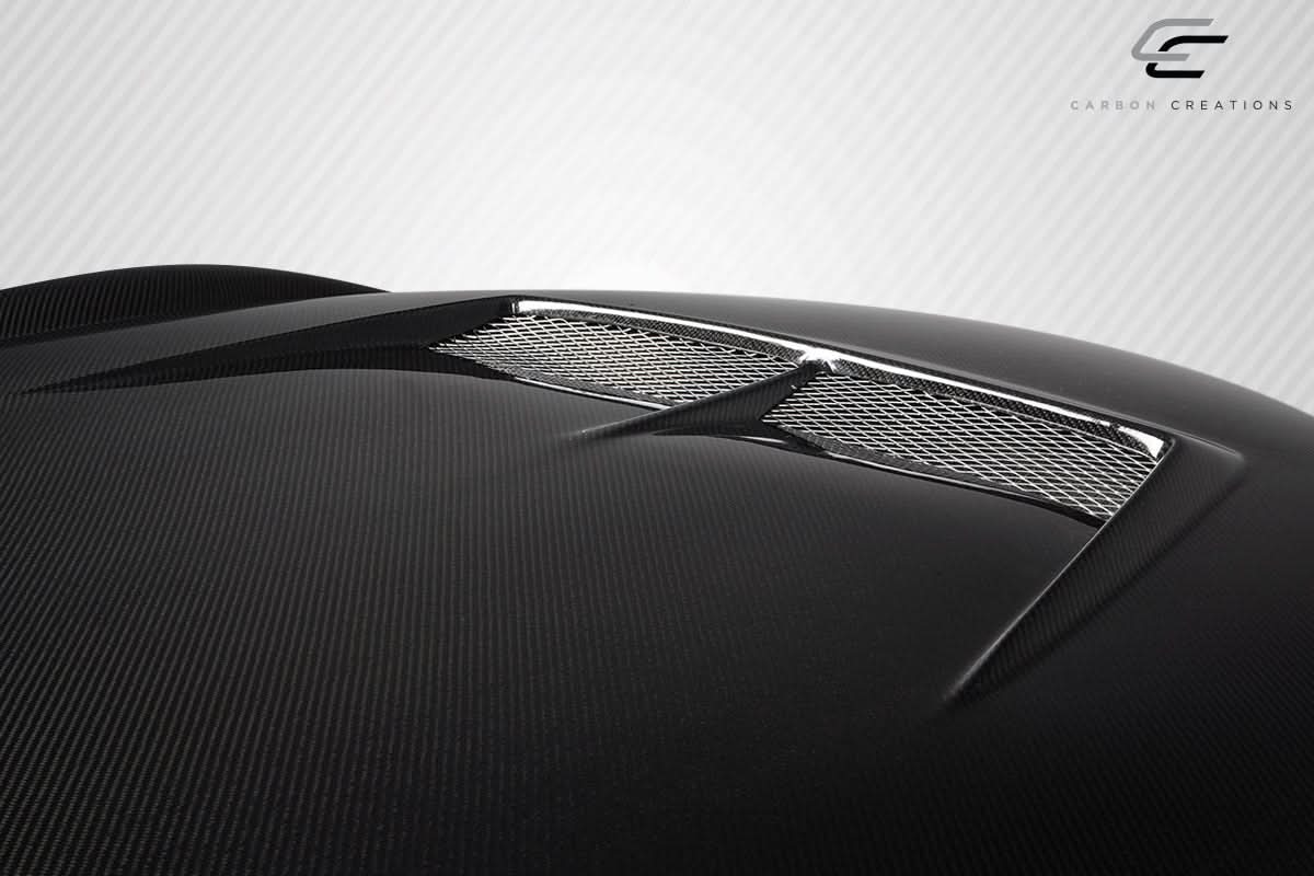 2003-2007 Infiniti G35 Type J Style Hood - Carbon Fiber