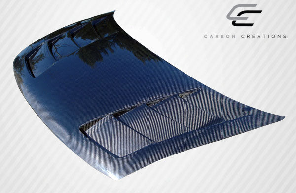 2006-2011 Honda Civic 2DR Circuit Style Hood - Carbon Fiber