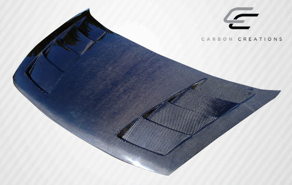 2006-2011 Honda Civic 2DR Circuit Style Hood - Carbon Fiber