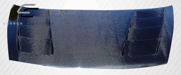 2006-2011 Honda Civic 2DR Circuit Style Hood - Carbon Fiber