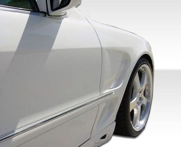 2000-2006 Mercedes S Class W220 LR-S Style Fenders - 2 Piece - FRP
