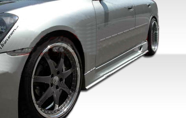 2003-2006 Infiniti G35 Sedan Sigma Style Side Skirts - 2 Piece - FRP