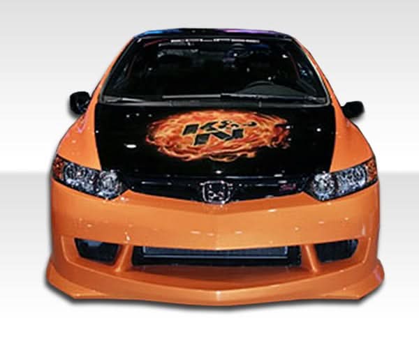 2006-2011 Honda Civic 2DR Type M Style Front Bumper Cover - FRP