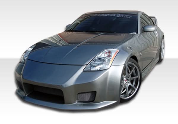 2003-2008 Nissan 350Z B-2 Style Wide Body Front Bumper Cover - FRP