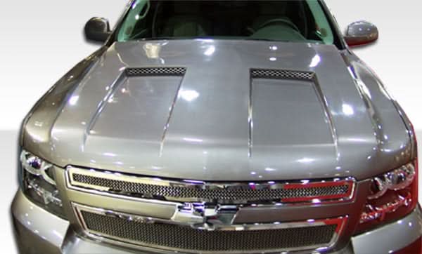 2007-2014 Chevrolet Tahoe Suburban Avalanche Circuit Style Hood - FRP