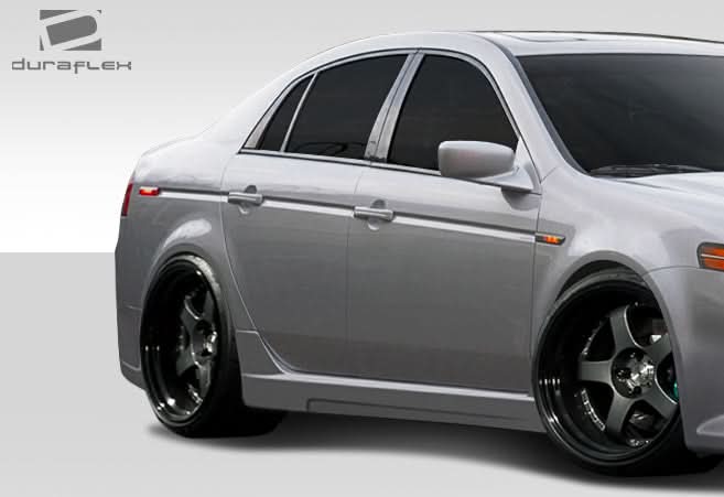 2004-2008 Acura TL K-1 Style Side Skirts Rocker Panels - FRP