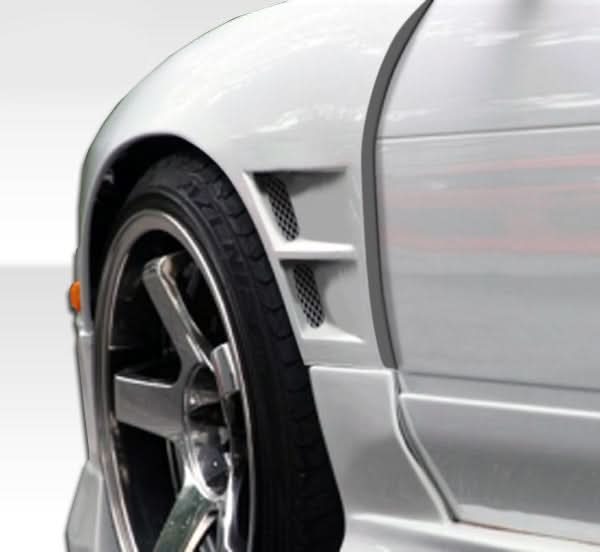 1989-1994 Nissan 240SX D-1 Sport Style Fenders (+40mm) - FRP