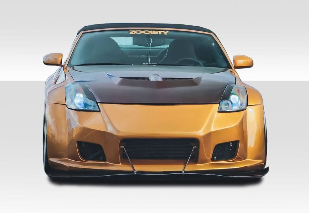 2003-2008 Nissan 350Z Z33 B-2 Style Body Kit 4 Piece - FRP