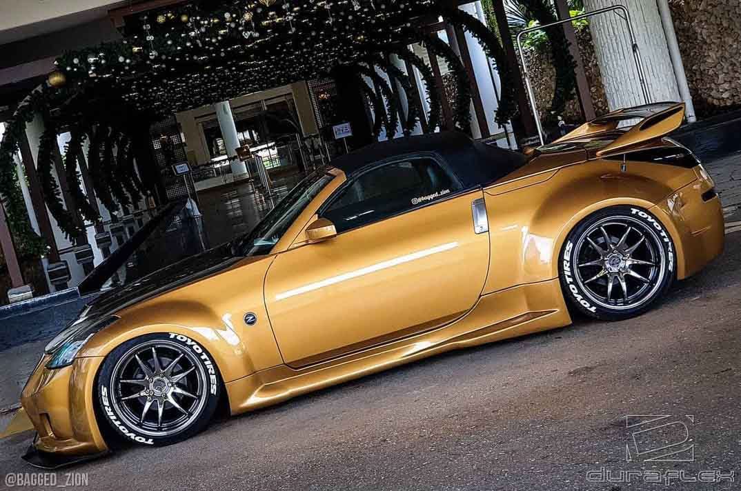 2003-2008 Nissan 350Z Z33 B-2 Style Body Kit 4 Piece - FRP