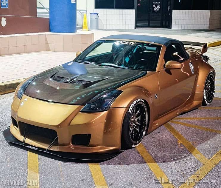 2003-2008 Nissan 350Z Z33 B-2 Style Body Kit 4 Piece - FRP