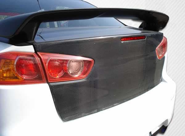 2008-2017 Mitsubishi Lancer OEM Look Trunk - Carbon Fiber