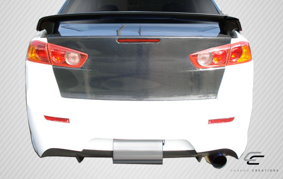 2008-2017 Mitsubishi Lancer OEM Look Trunk - Carbon Fiber