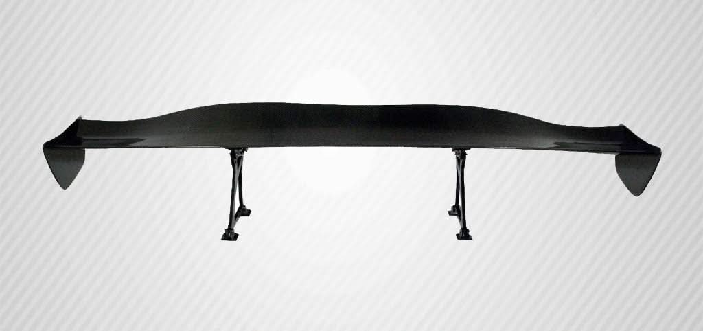 Universal GT Concept Style Wing Trunk Lid Spoiler - Carbon Fiber