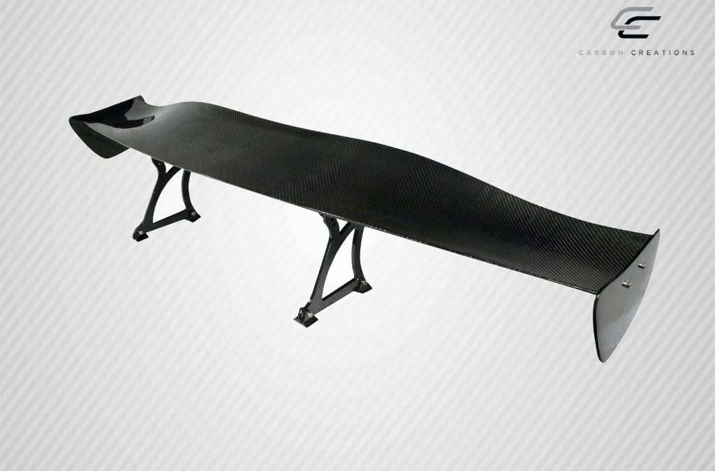 Universal GT Concept Style Wing Trunk Lid Spoiler - Carbon Fiber