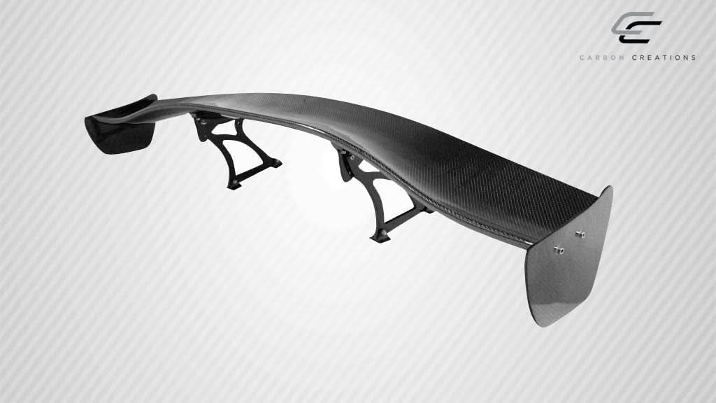Universal GT Concept Style Wing Trunk Lid Spoiler - Carbon Fiber