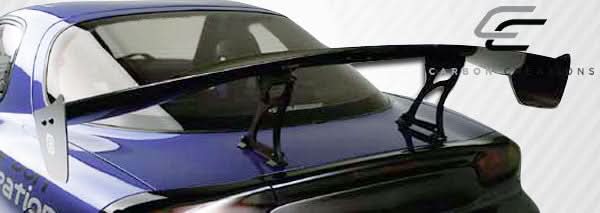 Universal GT Concept Style Wing Trunk Lid Spoiler - Carbon Fiber