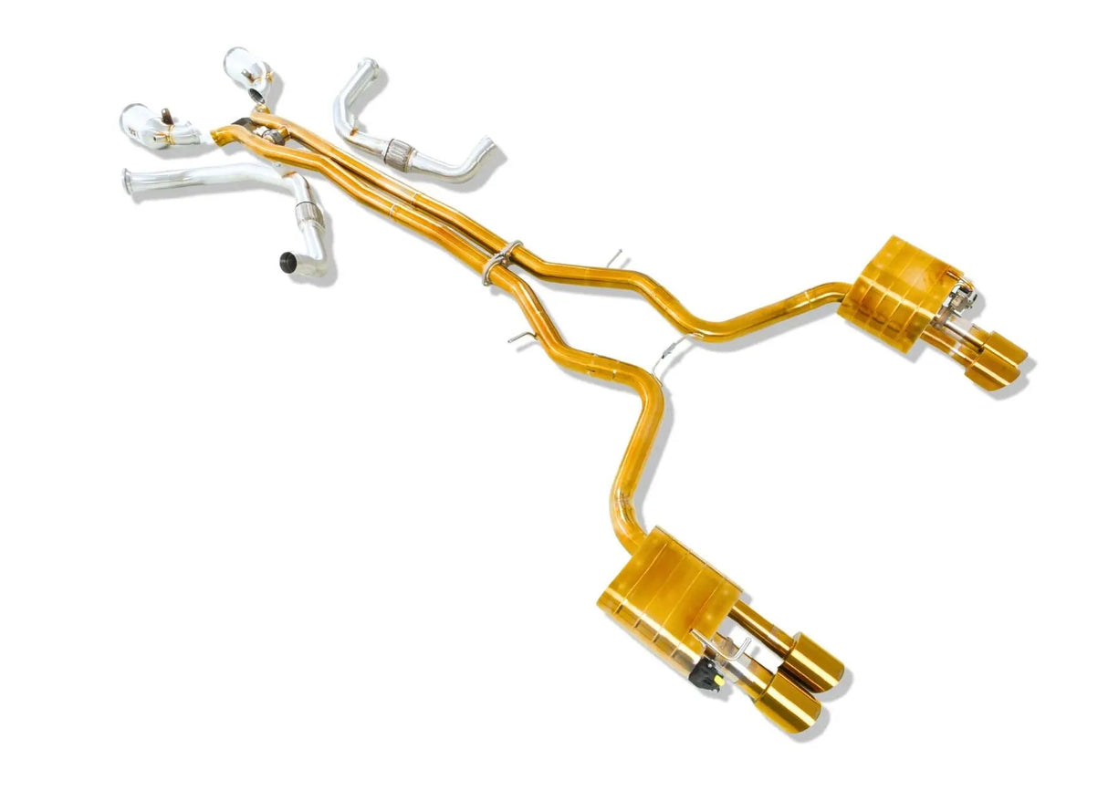 Porsche 971 Panamera Turbo / GTS Valvetronic Exhaust System - Yonristic Performance