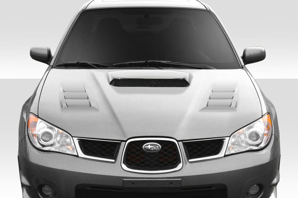 2006-2007 Subaru Impreza WRX STI C-1 Style Hood - FRP