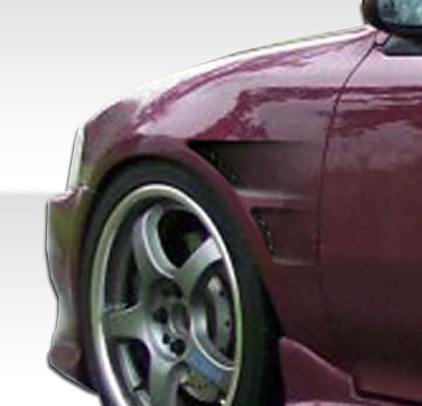 1992-1995 Honda Civic GT Concept Style Fenders - 2 Piece - FRP