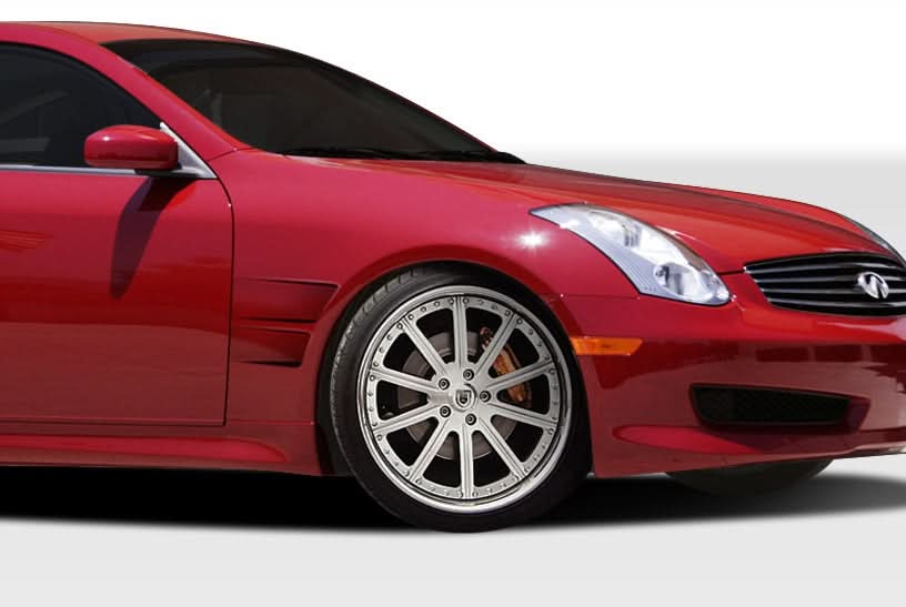 2003-2007 Infiniti G35 GT Concept Style Fenders - 2 Piece - FRP