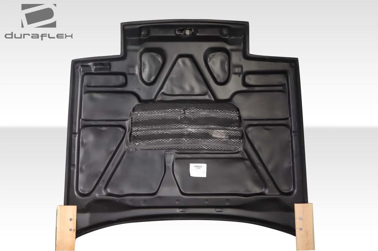 1989-1994 Nissan 240SX S13 D-1 Style Hood - 1 Piece - FRP