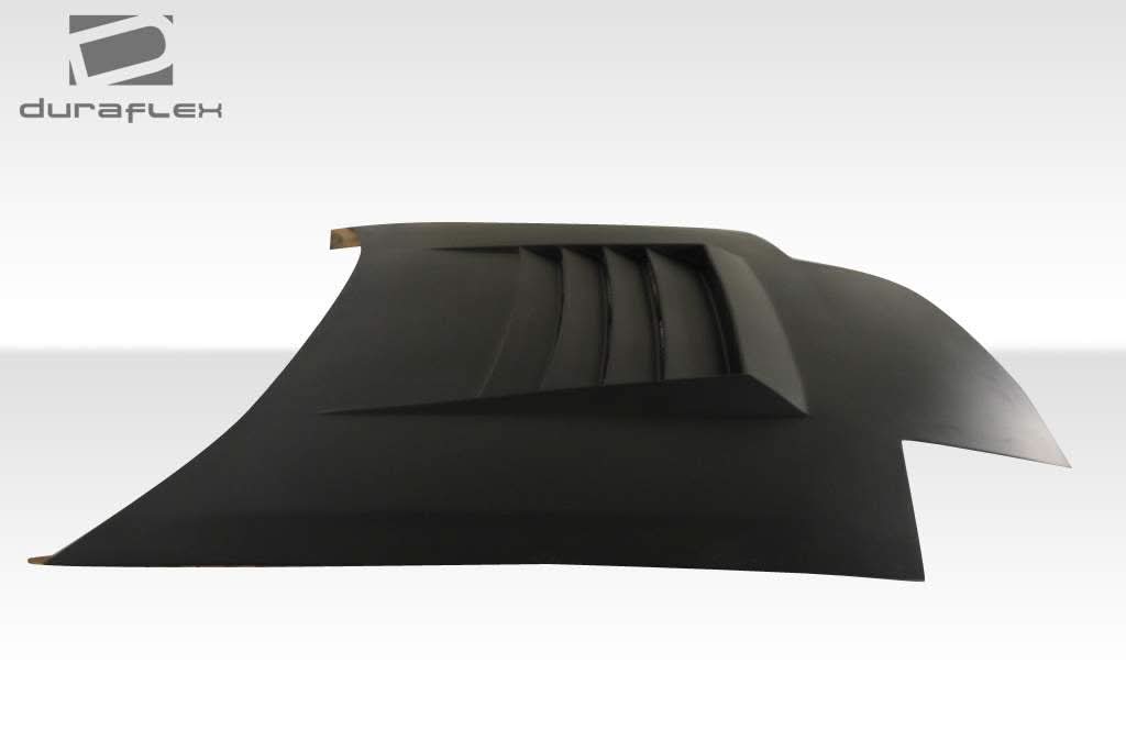 1986-1991 Mazda RX-7 D-1 Style Hood - 1 Piece - FRP