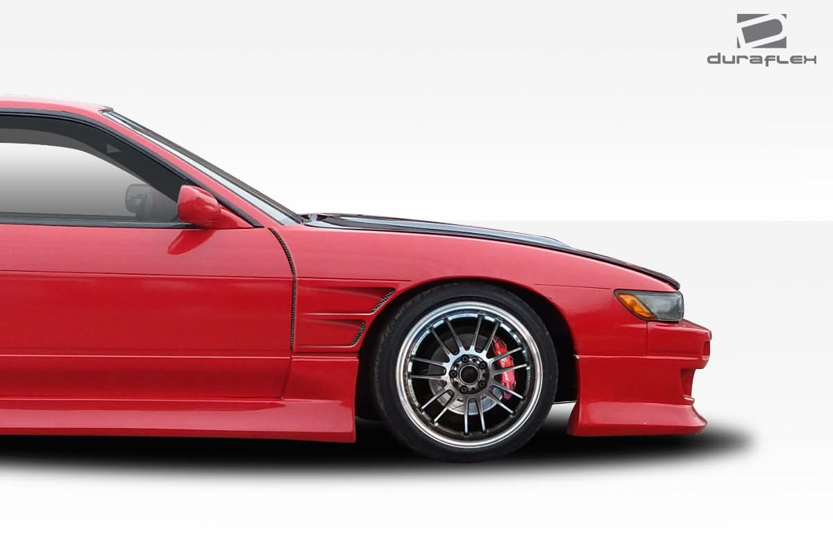 1989-1994 Nissan Silvia S13 D-1 Style Sport Fenders (+30mm) - FRP