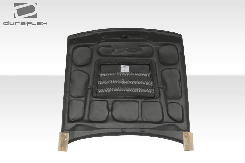 1989-1994 Nissan Silvia S13 D-1 Style Hood - 1 Piece - FRP