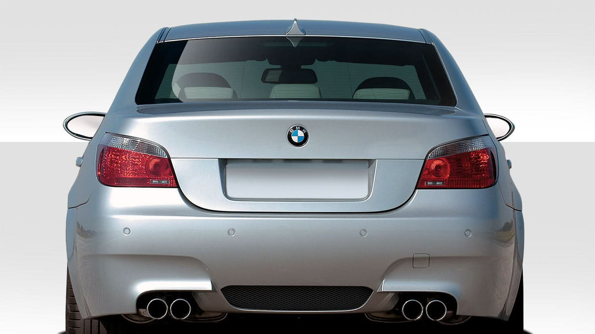 2004-2010 BMW 5 Series E60 M5 Look Rear Bumper Cover - FRP