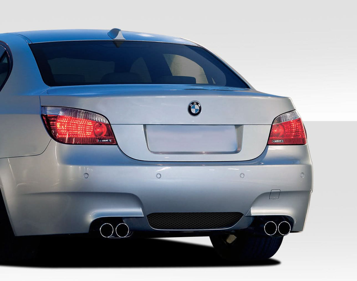 2004-2010 BMW 5 Series E60 M5 Look Rear Bumper Cover - FRP
