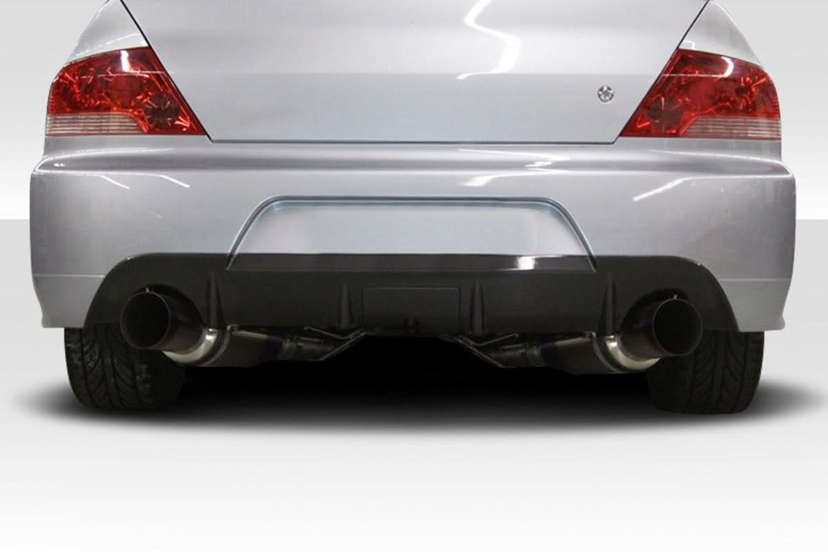 2003-2006 Mitsubishi Lancer Evolution MR Edition Style Rear Bumper - FRP