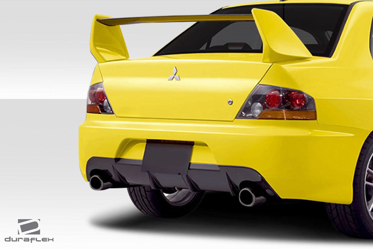 2003-2006 Mitsubishi Lancer Evolution MR Edition Style Rear Bumper - FRP