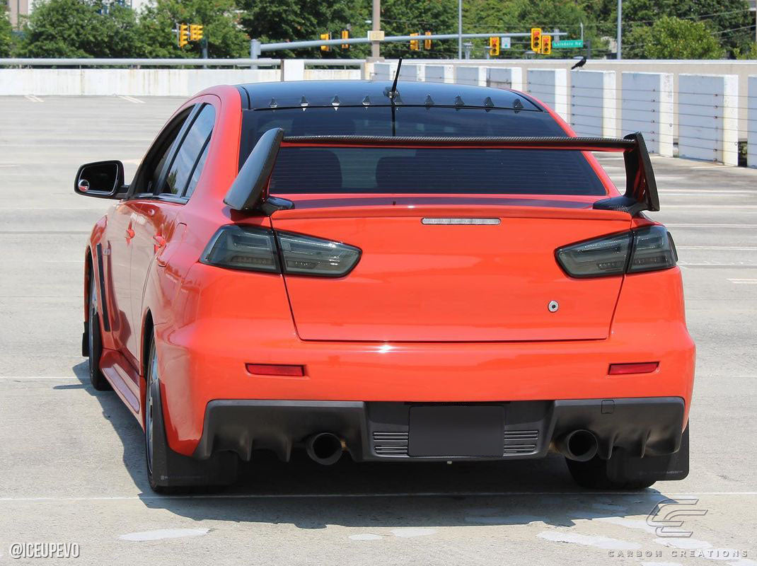 2008-2017 Mitsubishi Lancer / Lancer Evolution 10 Lancer Carbon Creations GT Concept Wing Trunk Lid Spoiler - 1 Piece