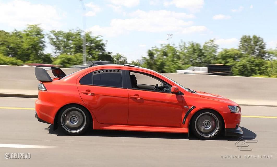 2008-2017 Mitsubishi Lancer GT Concept Style Wing Trunk Spoiler