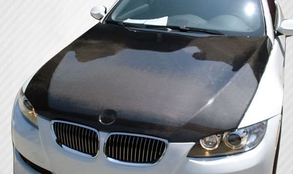 2007-2010 BMW 3 Series E92/E93 OEM Look Hood - Carbon Fiber