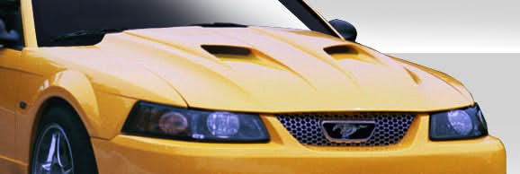 1999-2004 Ford Mustang Mach 2 Style Hood - FRP