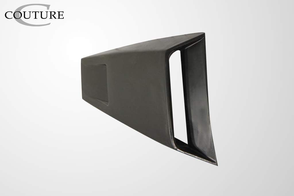 2005-2009 Ford Mustang Couture Polyurethane CVX Window Scoop Louvers - 2 Piece