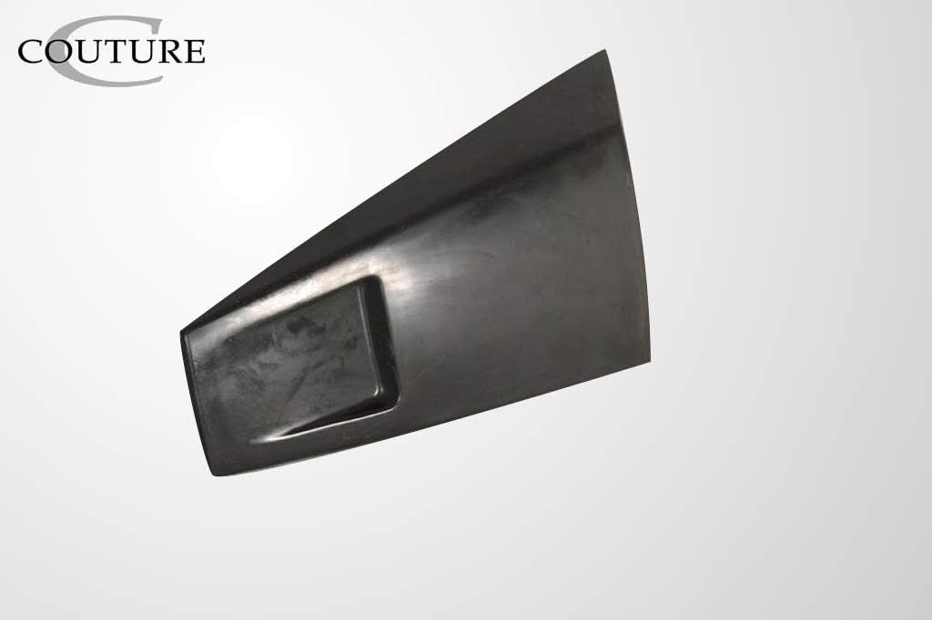 2005-2009 Ford Mustang CVX Style Window Scoop Louvers - Polyurethane